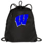 Windsor - Cinch Pack with Your Name or Favorite Sport - Black (BG810) - Southern Grace Creations