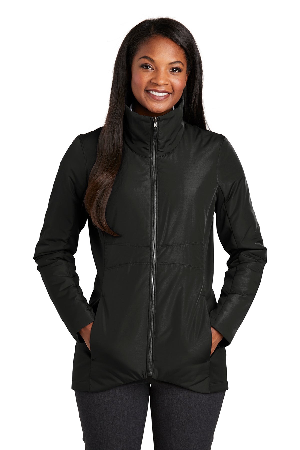 Windsor - Collective Insulated Jacket with W - Black - Southern Grace Creations