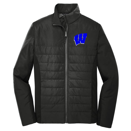 Windsor - Collective Insulated Jacket with W - Black - Southern Grace Creations