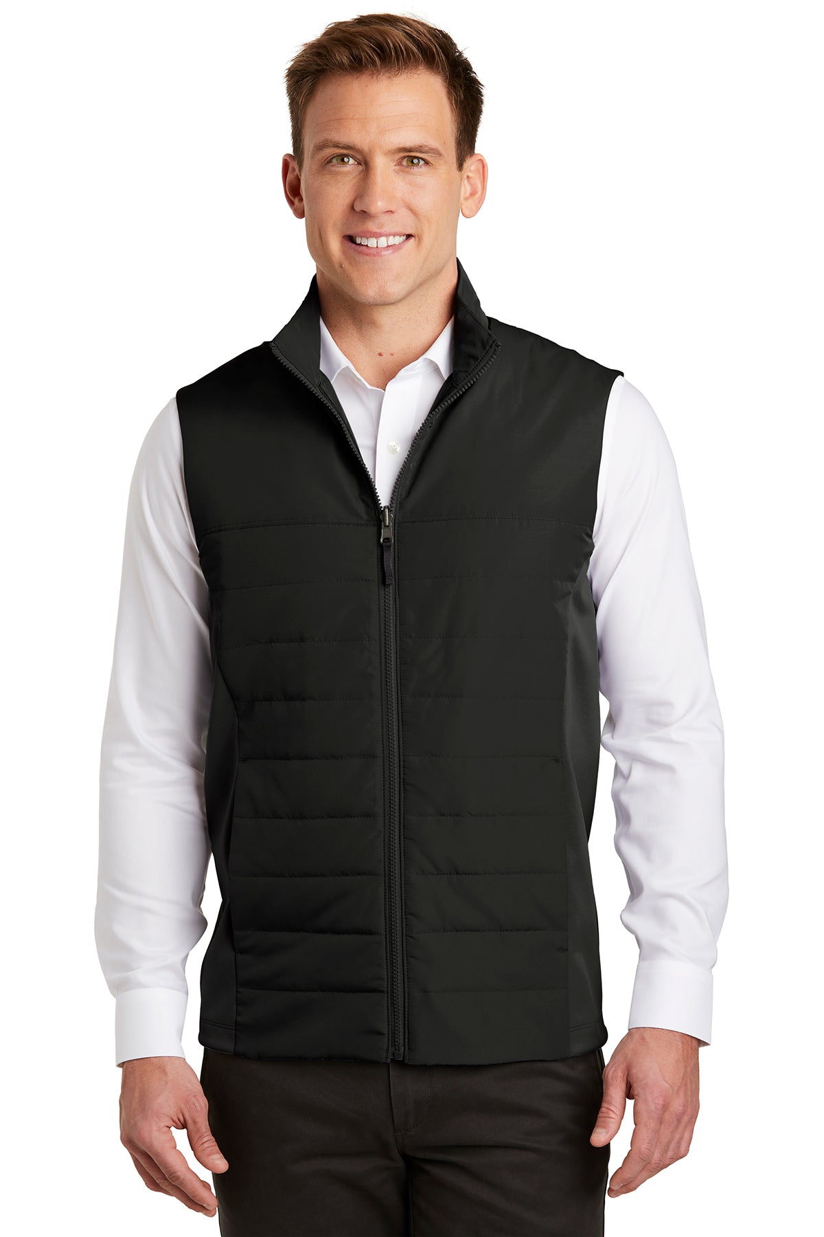 Windsor - Collective Insulated Vest with W - Black - Southern Grace Creations
