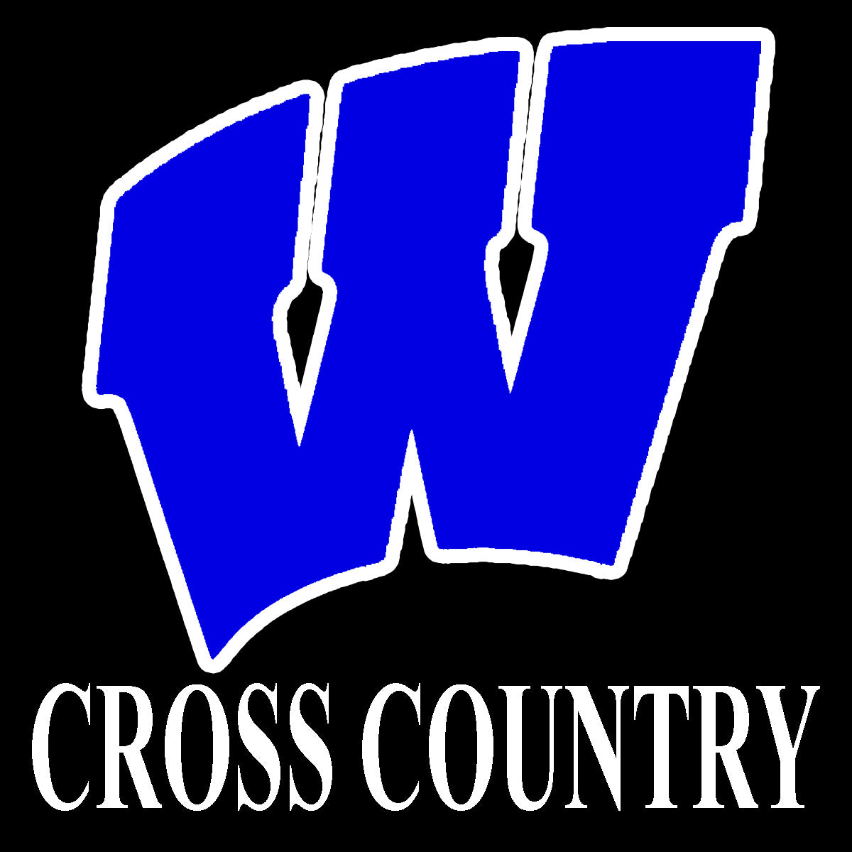 Windsor - Decal - W CROSS COUNTRY Logo - Southern Grace Creations