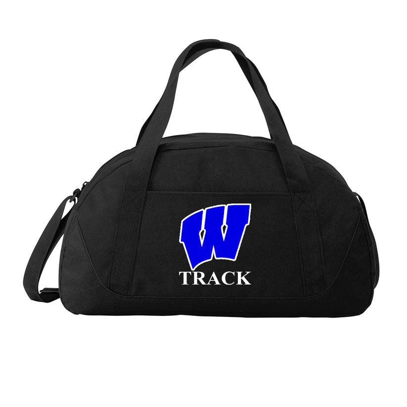Windsor - Dome Duffel Bag with Your Name or Favorite Sport - Black (BG818) - Southern Grace Creations