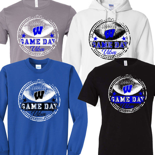 Windsor - Football Game Day Vibes Circle (Tee/Drifit/Sweatshirt/Hoodie)