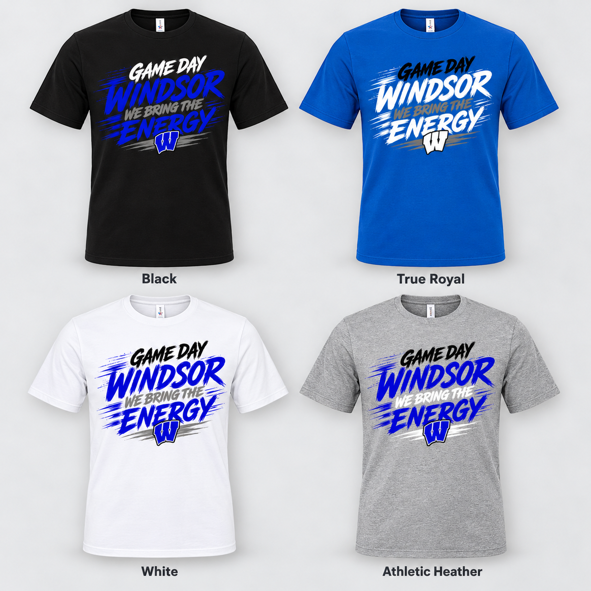 Windsor - Game Day Windsor We Bring The Energy W (Tee/Drifit/Sweatshirt/Hoodie)