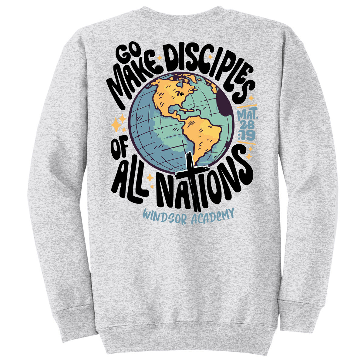 Windsor - Go Make Disciples - Ash (Tee/DriFit/Hoodie/Sweatshirt)