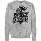 Windsor - Knight Looking to Side Knights - Comfort Color Colorblast - Smoke (Tee/Sweatshirt)