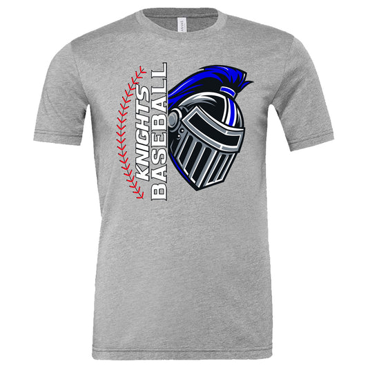 Windsor - Knights Baseball Sideways Stitching Knights - Athletic Heather (Tee/DriFit/Hoodie/Sweatshirt)
