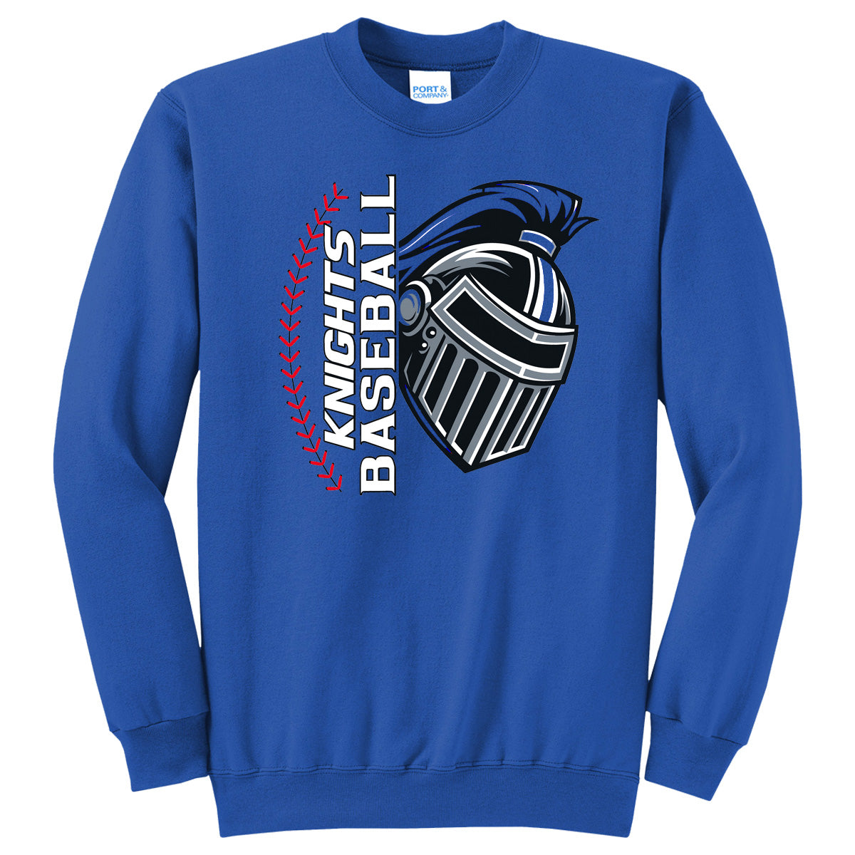 Windsor - Knights Baseball Sideways Stitching Knights - Royal (Tee/DriFit/Hoodie/Sweatshirt)