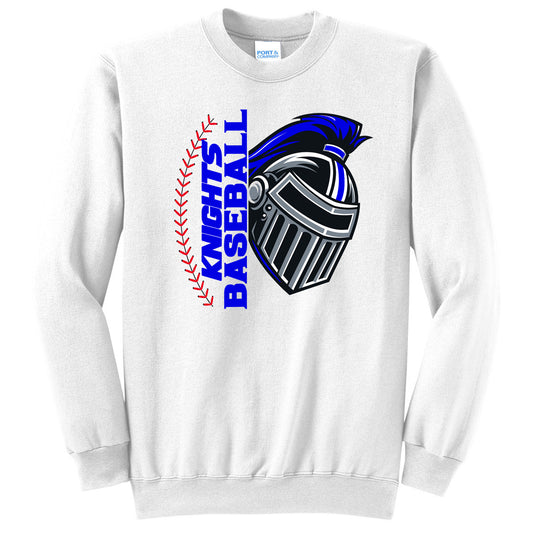 Windsor - Knights Baseball Sideways Stitching Knights - White (Tee/DriFit/Hoodie/Sweatshirt)
