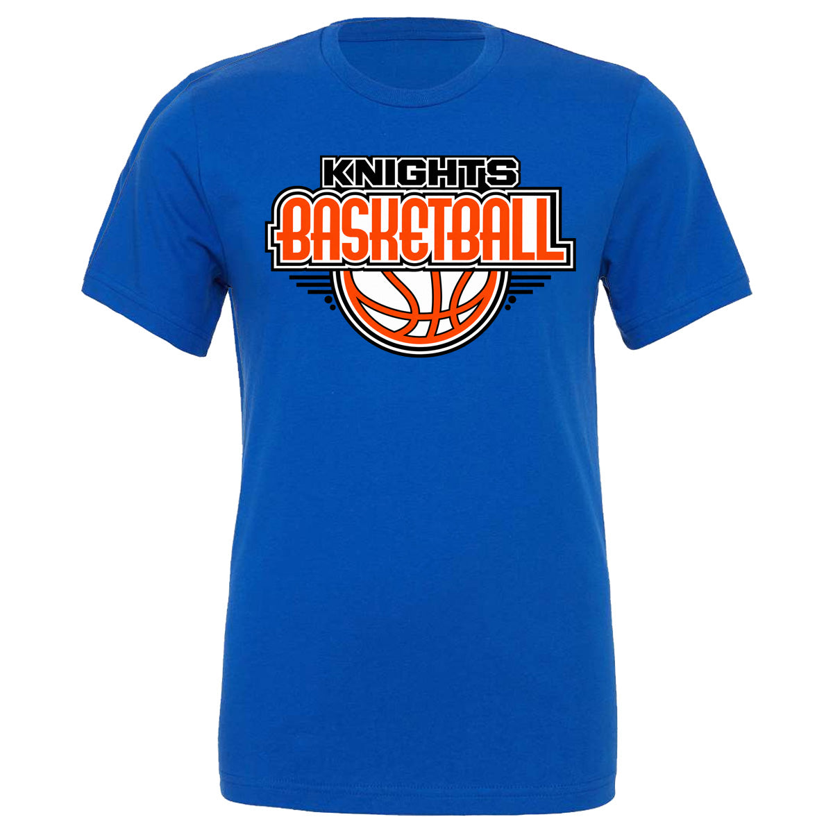 Windsor - Knights Basketball Arcade Letters - Royal (Tee/Drifit/Sweatshirt/Hoodie)
