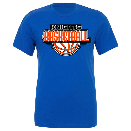 Windsor - Knights Basketball Arcade Letters - Royal (Tee/Drifit/Sweatshirt/Hoodie)