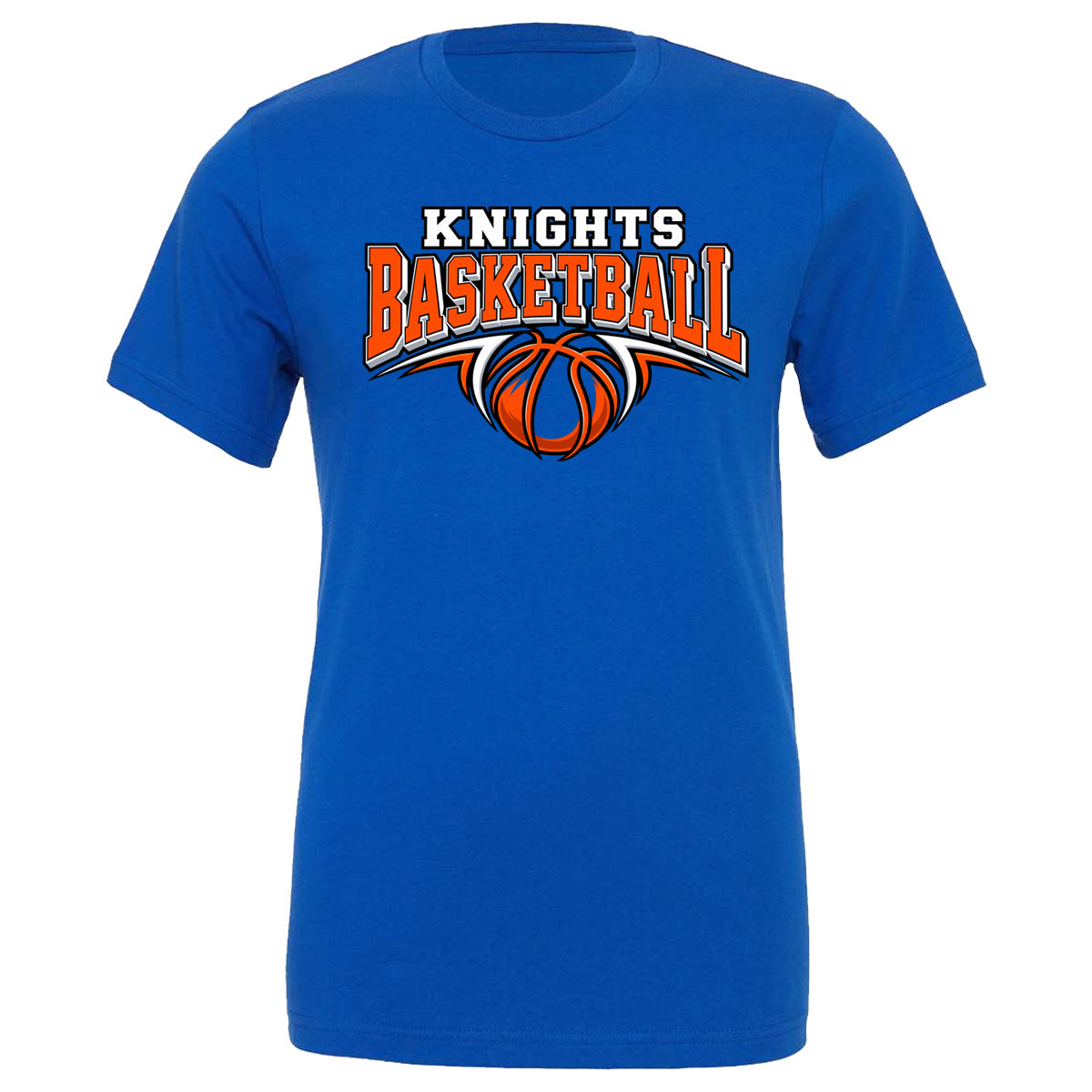 Windsor - Knights Basketball Arched Basketball - Royal (Tee/Drifit/Sweatshirt/Hoodie)