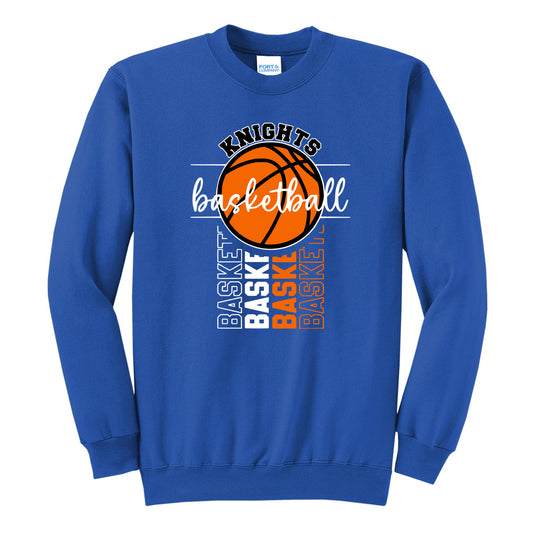 Windsor - Knights Basketball Stencil - True Royal (Tee/DriFit/Hoodie/Sweatshirt)