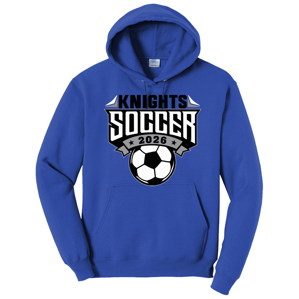 Windsor - Knights Soccer 2026 - True Royal (Tee/DriFit/Hoodie/Sweatshirt)