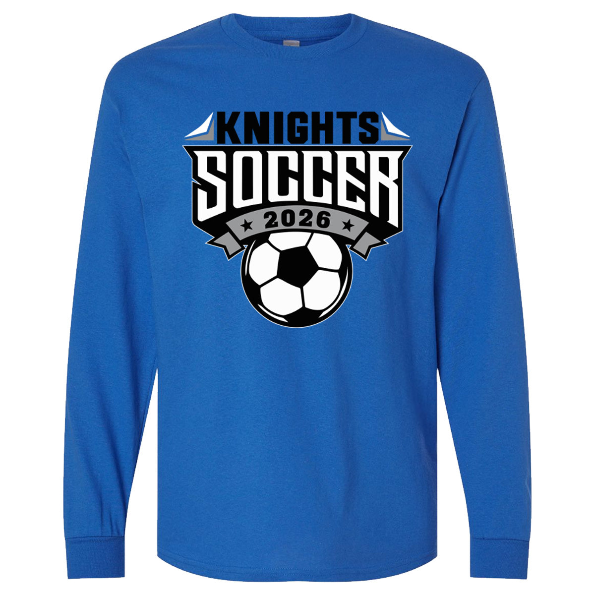 Windsor - Knights Soccer 2026 - True Royal (Tee/DriFit/Hoodie/Sweatshirt)