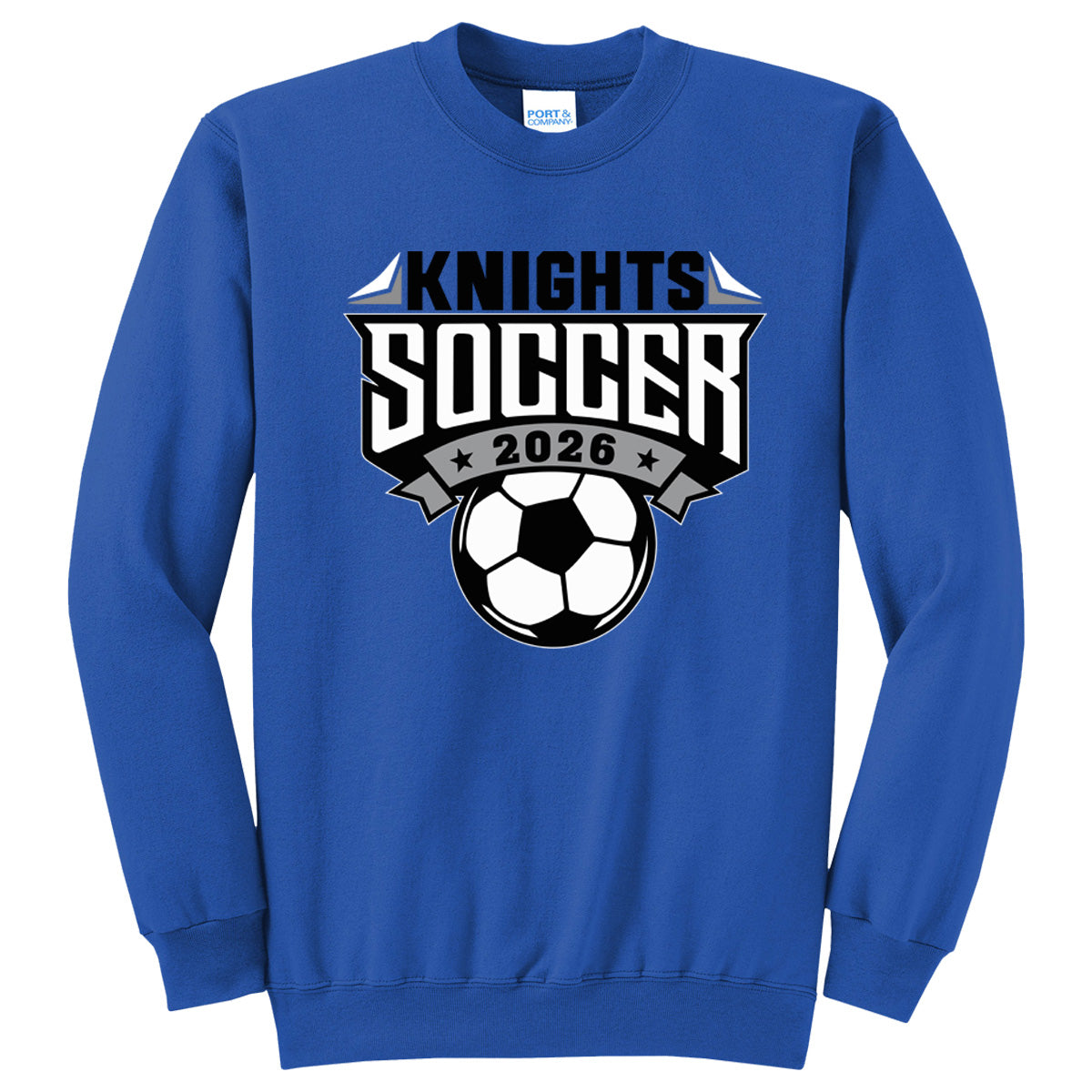 Windsor - Knights Soccer 2026 - True Royal (Tee/DriFit/Hoodie/Sweatshirt)