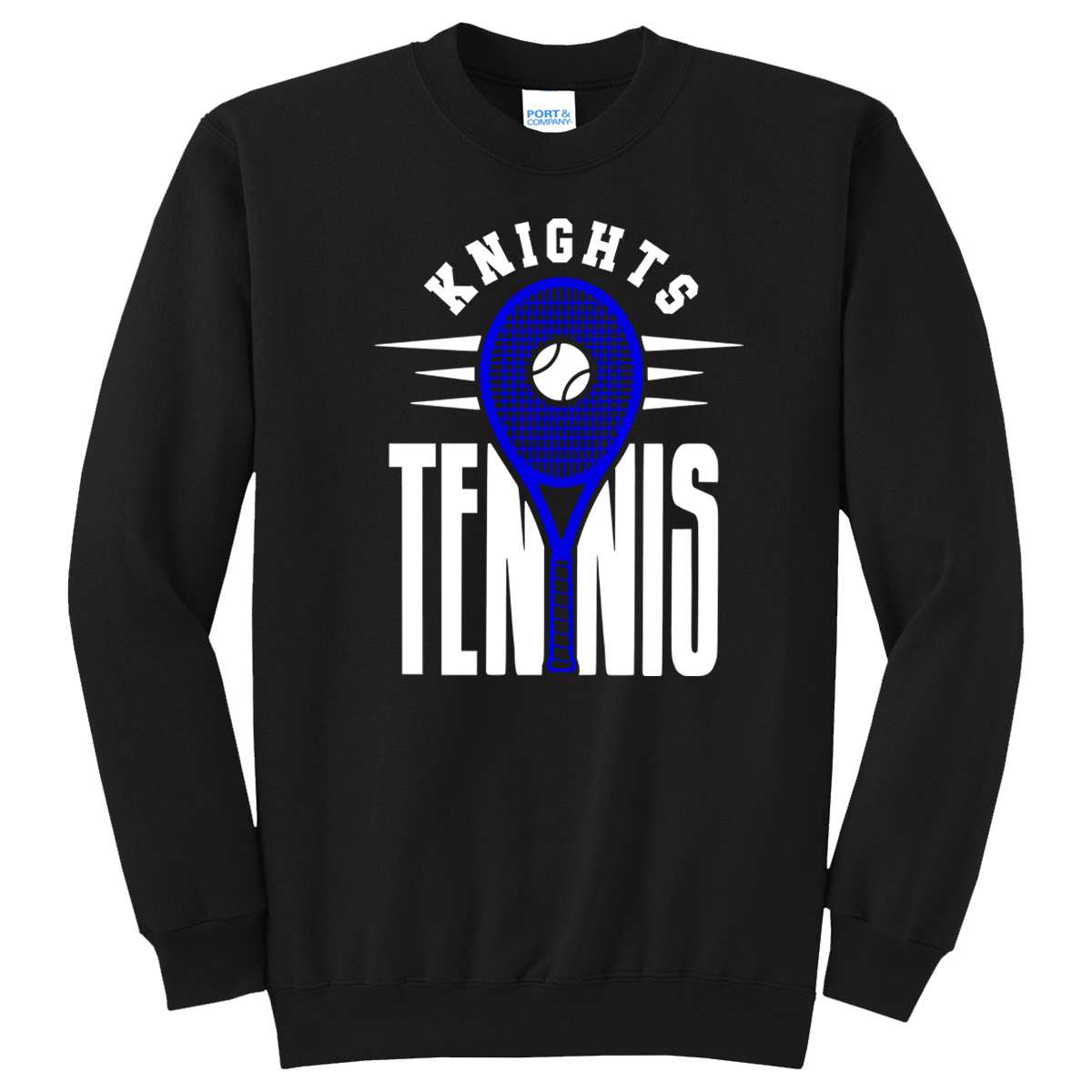 Windsor - Knights Tennis Tall Letters and Racket (Tee/DriFit/Hoodie/Sweatshirt)