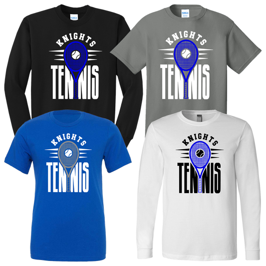 Windsor - Knights Tennis Tall Letters and Racket (Tee/DriFit/Hoodie/Sweatshirt)