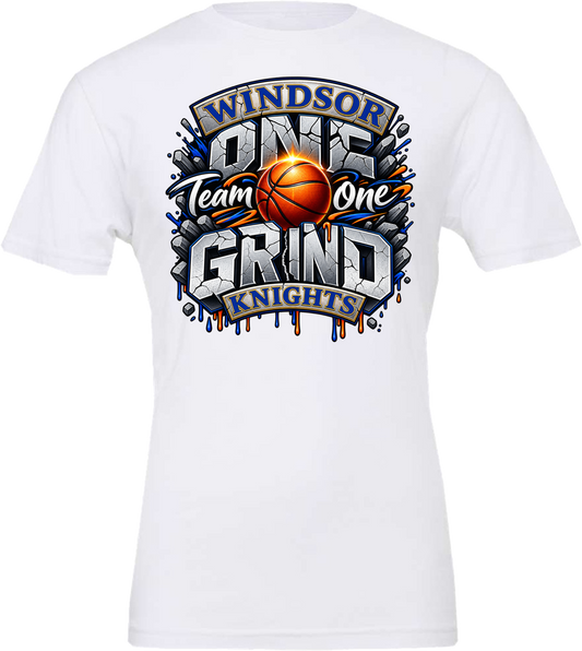 Windsor - One Team One Grind Stone Letters copy - White (Tee/Drifit/Sweatshirt/Hoodie)