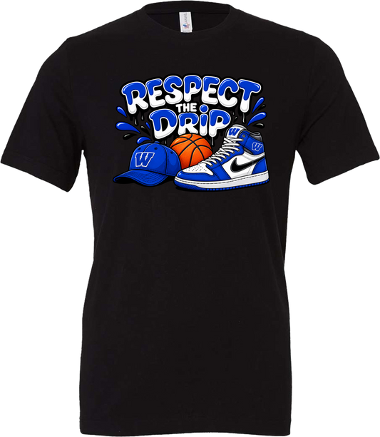 Windsor - Respect The Drip - Basketball - Black (Tee/Drifit/Sweatshirt/Hoodie)