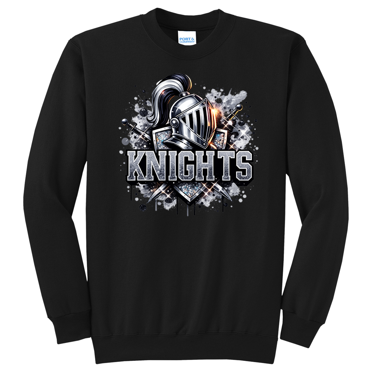 Windsor - Shiny Sparkly Knight - Black (Tee/DriFit/Hoodie/Sweatshirt)