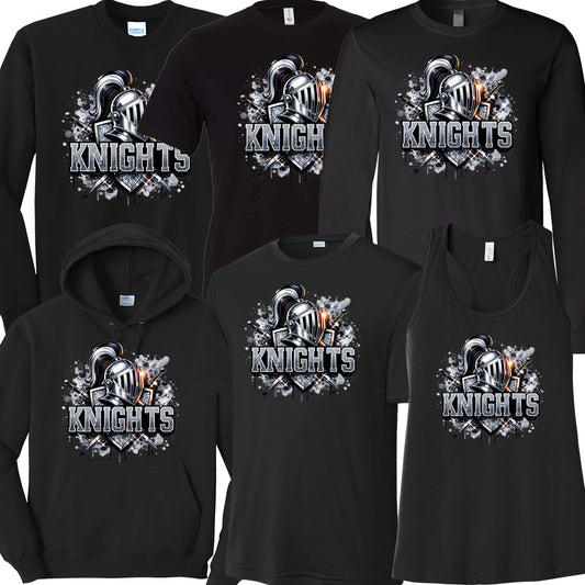 Windsor - Shiny Sparkly Knight - Black (Tee/DriFit/Hoodie/Sweatshirt)