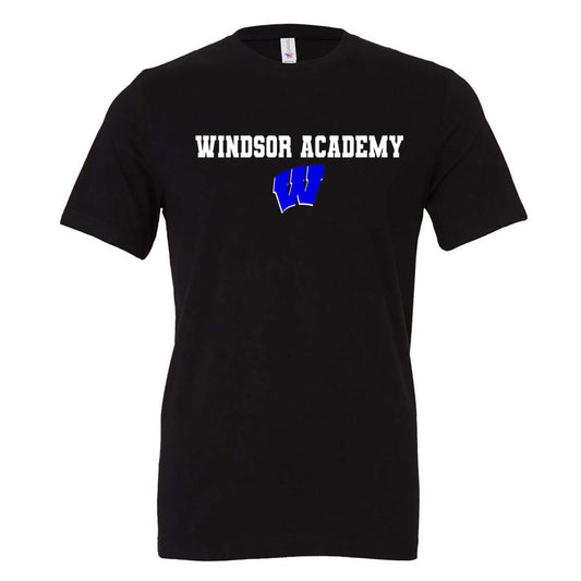 Windsor - W Windsor Academy Macon, Ga. Est. 1970 - Black (Tee/DriFit/Hoodie/Sweatshirt) - Southern Grace Creations