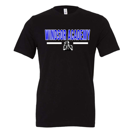 Windsor - Windsor Academy Boxed Letters - Black (Tee/DriFit/Hoodie/Sweatshirt) - Southern Grace Creations
