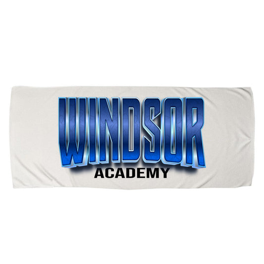 Windsor - Windsor Academy Cooling Towel - White (PSB12315) - Southern Grace Creations