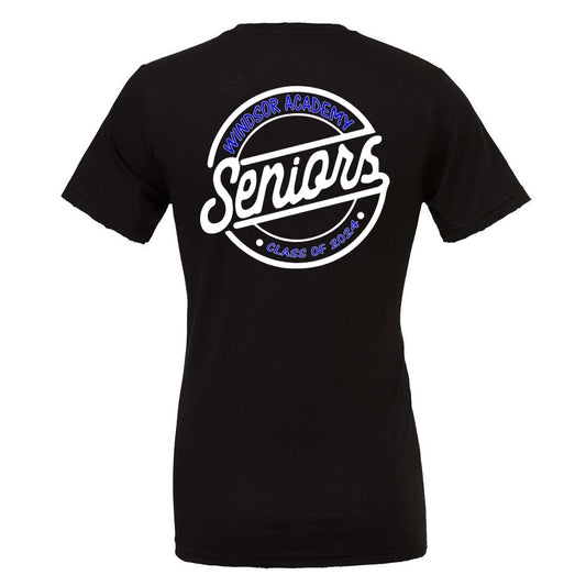 Windsor - Windsor Academy Seniors Class of 2024 - Black (Tee/Hoodie/Sweatshirt) - Southern Grace Creations