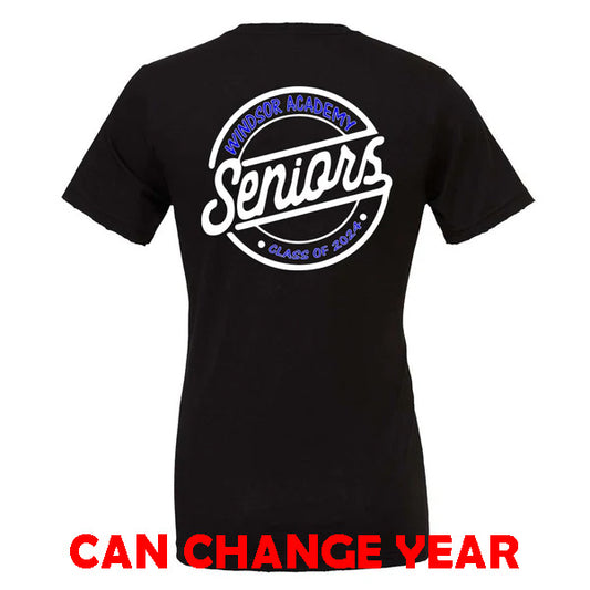 Windsor - Windsor Academy Seniors Class of 2024 - Black (Tee/Hoodie/Sweatshirt)
