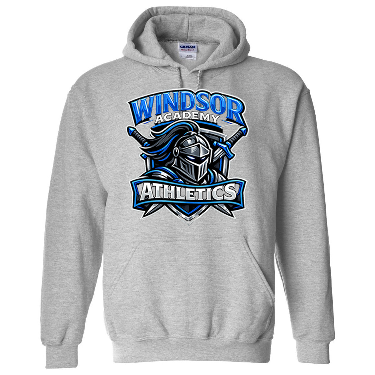 Windsor - Windsor Academy Knight Athletics - Athletic Heather (Tee/Drifit/Sweatshirt/Hoodie)