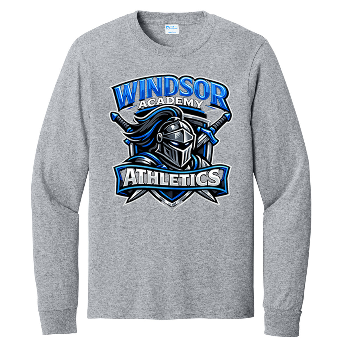 Windsor - Windsor Academy Knight Athletics - Athletic Heather (Tee/Drifit/Sweatshirt/Hoodie)