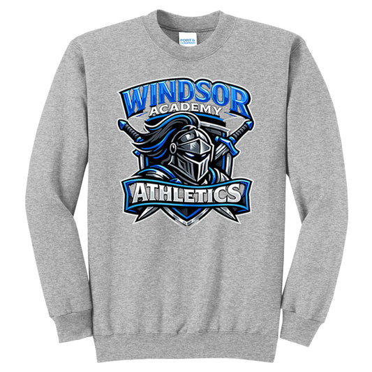 Windsor - Windsor Academy Knight Athletics - Athletic Heather (Tee/Drifit/Sweatshirt/Hoodie)