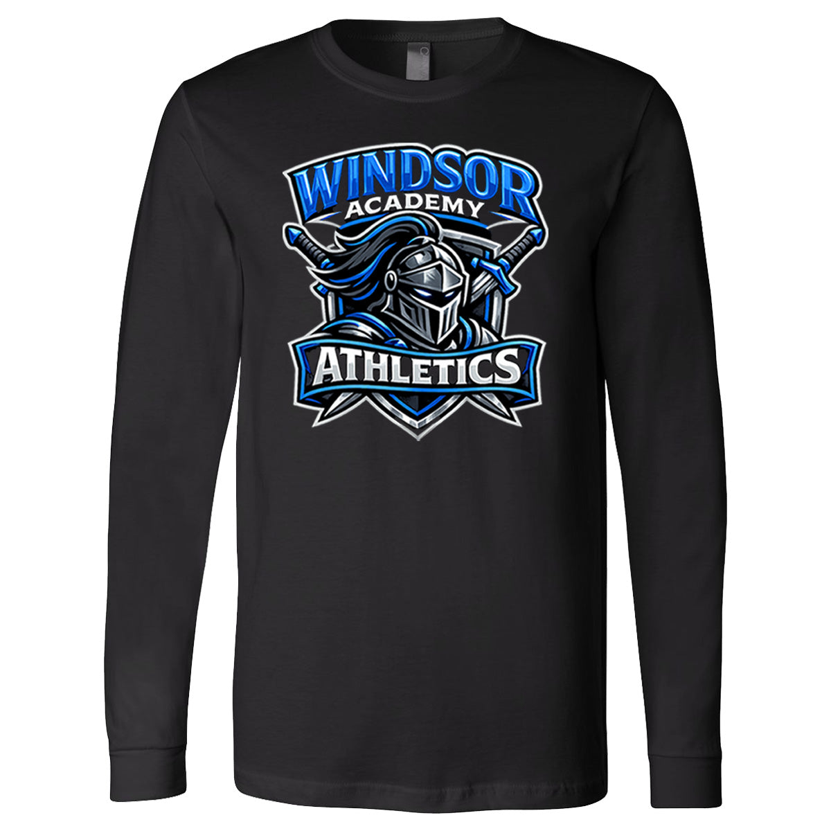 Windsor - Windsor Academy Knight Athletics - Black (Tee/Drifit/Sweatshirt/Hoodie)