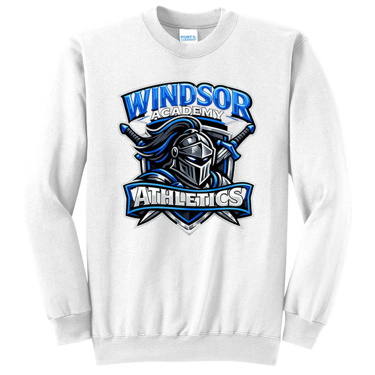 Windsor - Windsor Academy Knight Athletics - White (Tee/Drifit/Sweatshirt/Hoodie)