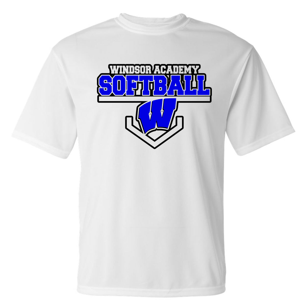 Windsor - Windsor Academy Softball (Practice Jerseys) - White (Tee/DriFit/Hoodie/Sweatshirt)