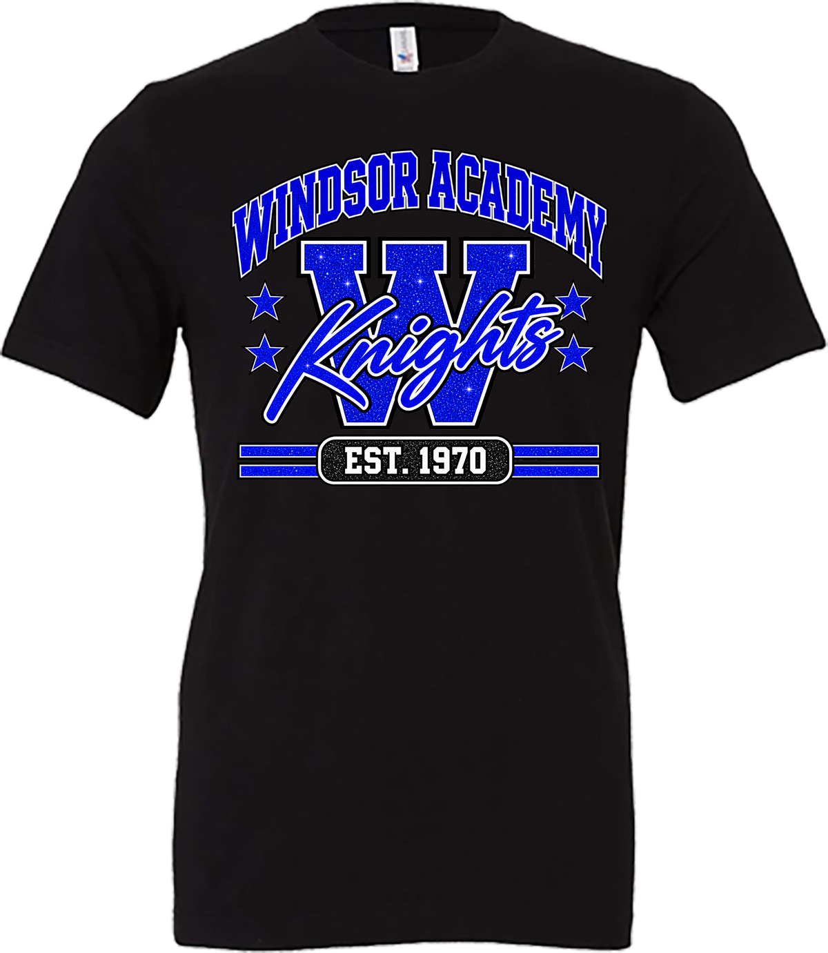 Windsor - Windsor Academy W Glitter Knights Est. 1970 (Tee/Drifit/Sweatshirt/Hoodie)