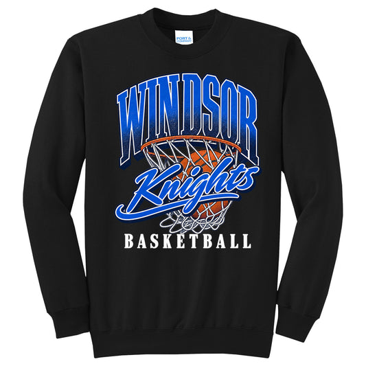 Windsor - Windsor Basketball Knights Basketball - Black (Tee/Drifit/Sweatshirt/Hoodie)