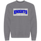 Windsor - Windsor Knights Stacked Arched - Graphite Heather (Tee/DriFit/Hoodie/Sweatshirt)