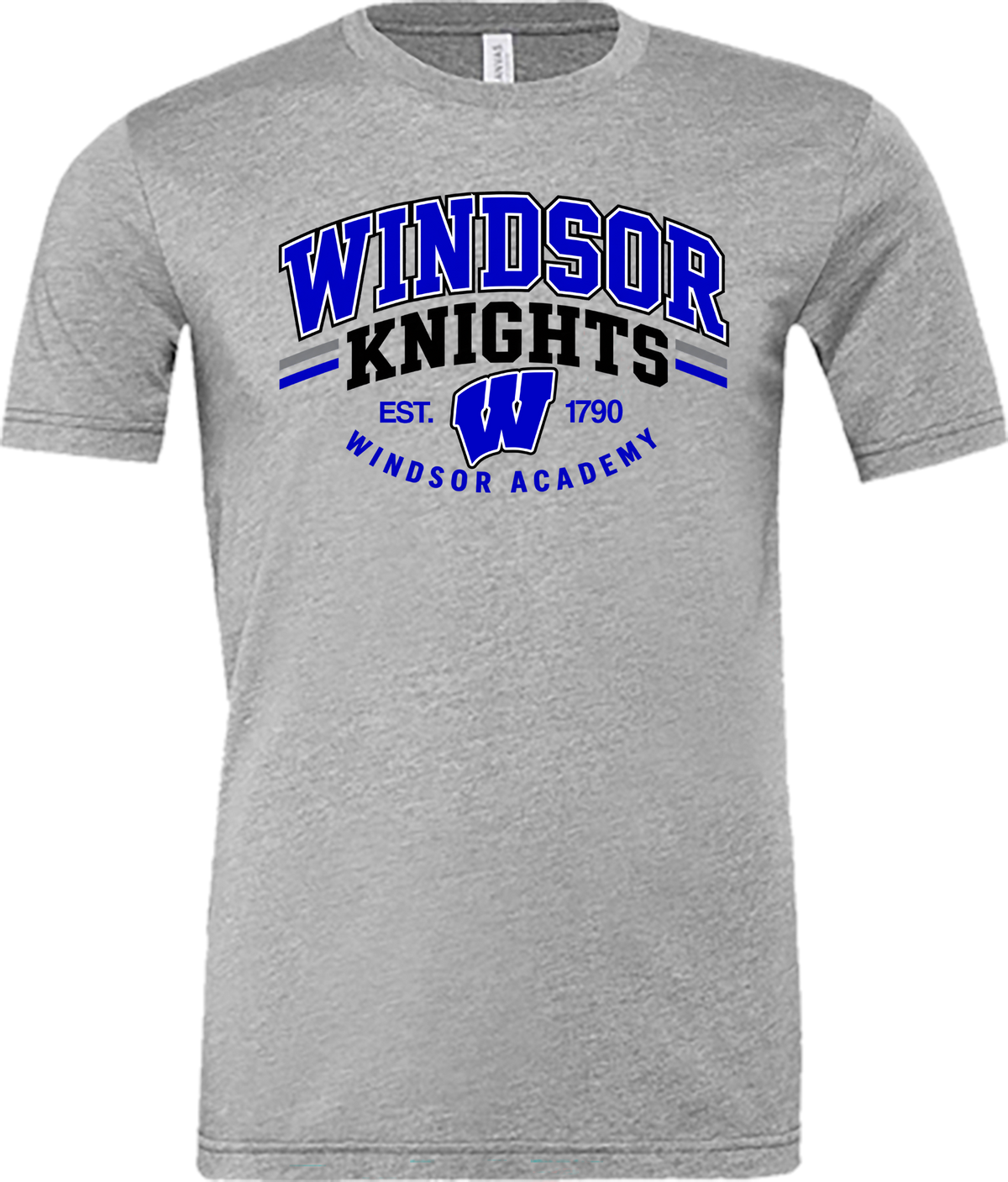 Windsor - Windsor Knights W Est. 1970 Windsor Academy (Tee/Drifit/Sweatshirt/Hoodie)
