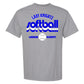 Windsor - Lady Knights Softball Retro Stacked - Comfort Color (Tee/Sweatshirt)