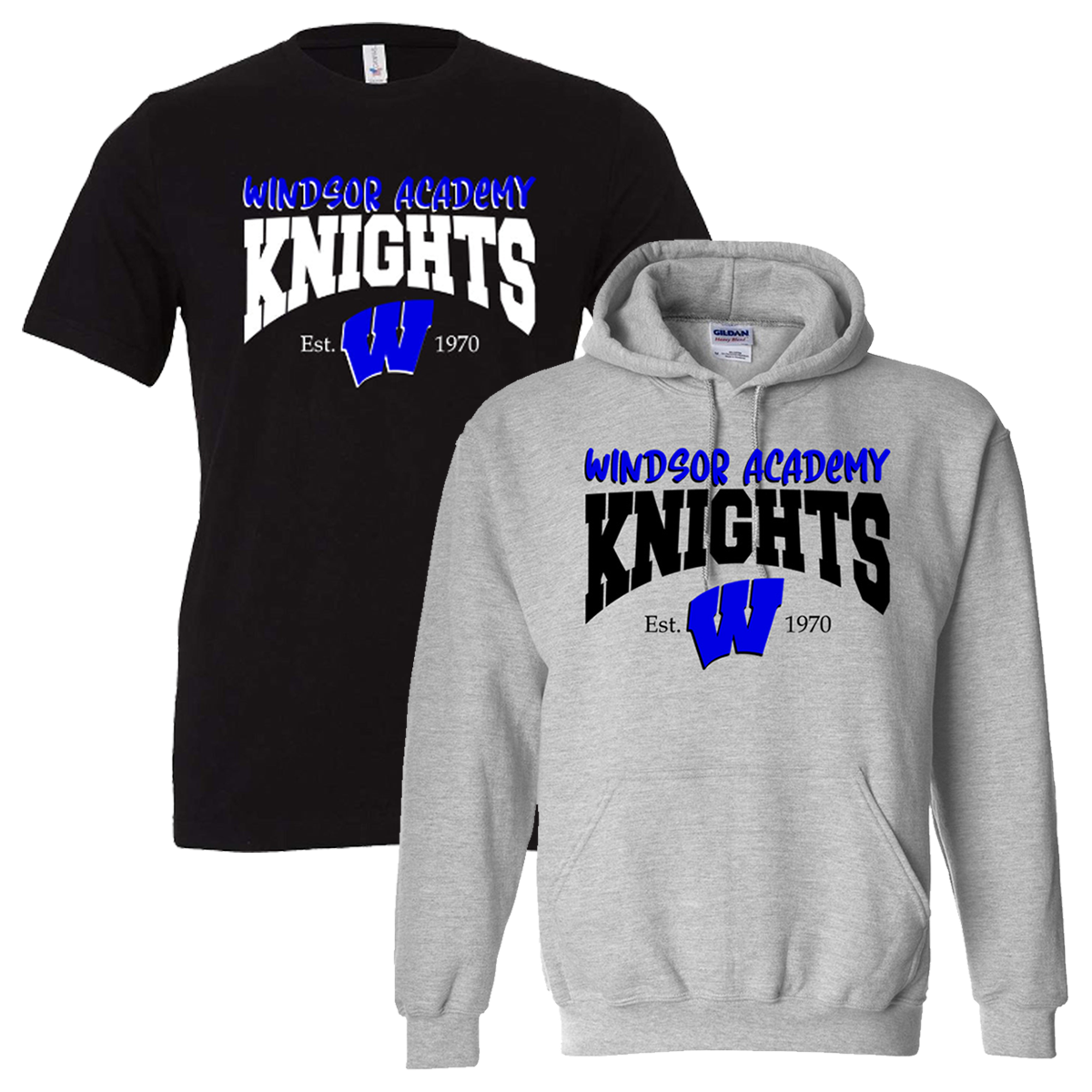 Windsor - Windsor Academy Knights Arched - (Tee/DriFit/Hoodie/Sweatshirt)