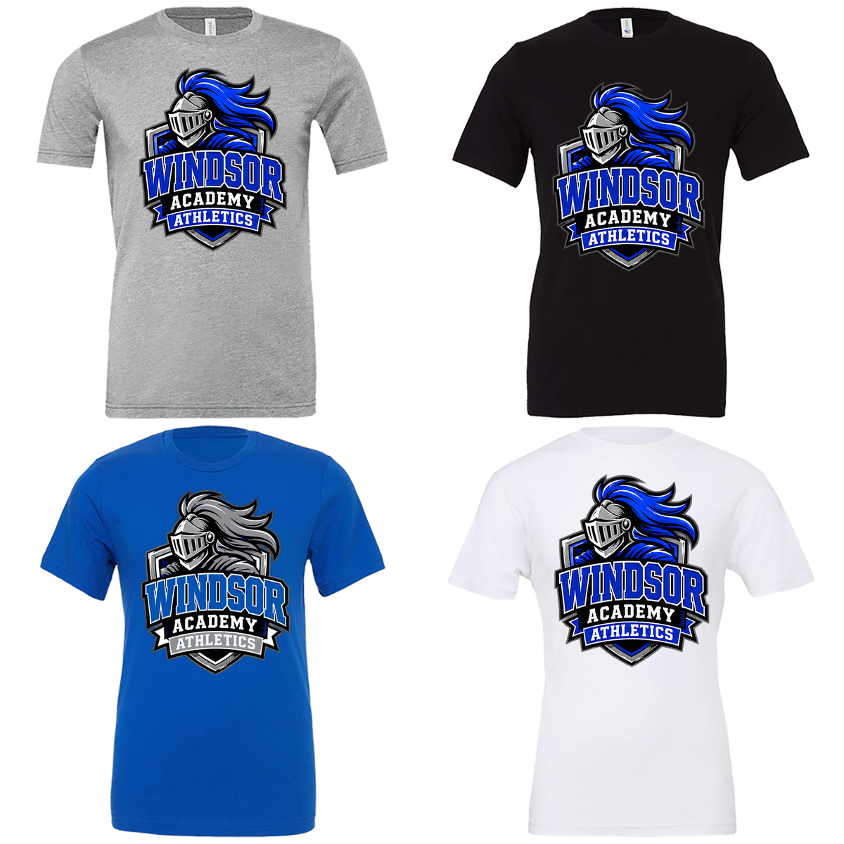 Windsor - Knight Shield Windsor Academy Athletics (Tee/Drifit/Sweatshirt/Hoodie)