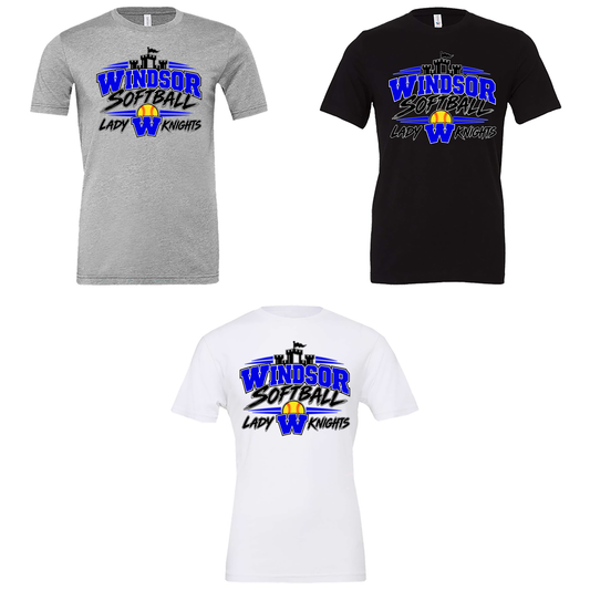 Windsor - Windsor Softball Lady W Knights (Tee/Drifit/Sweatshirt/Hoodie)