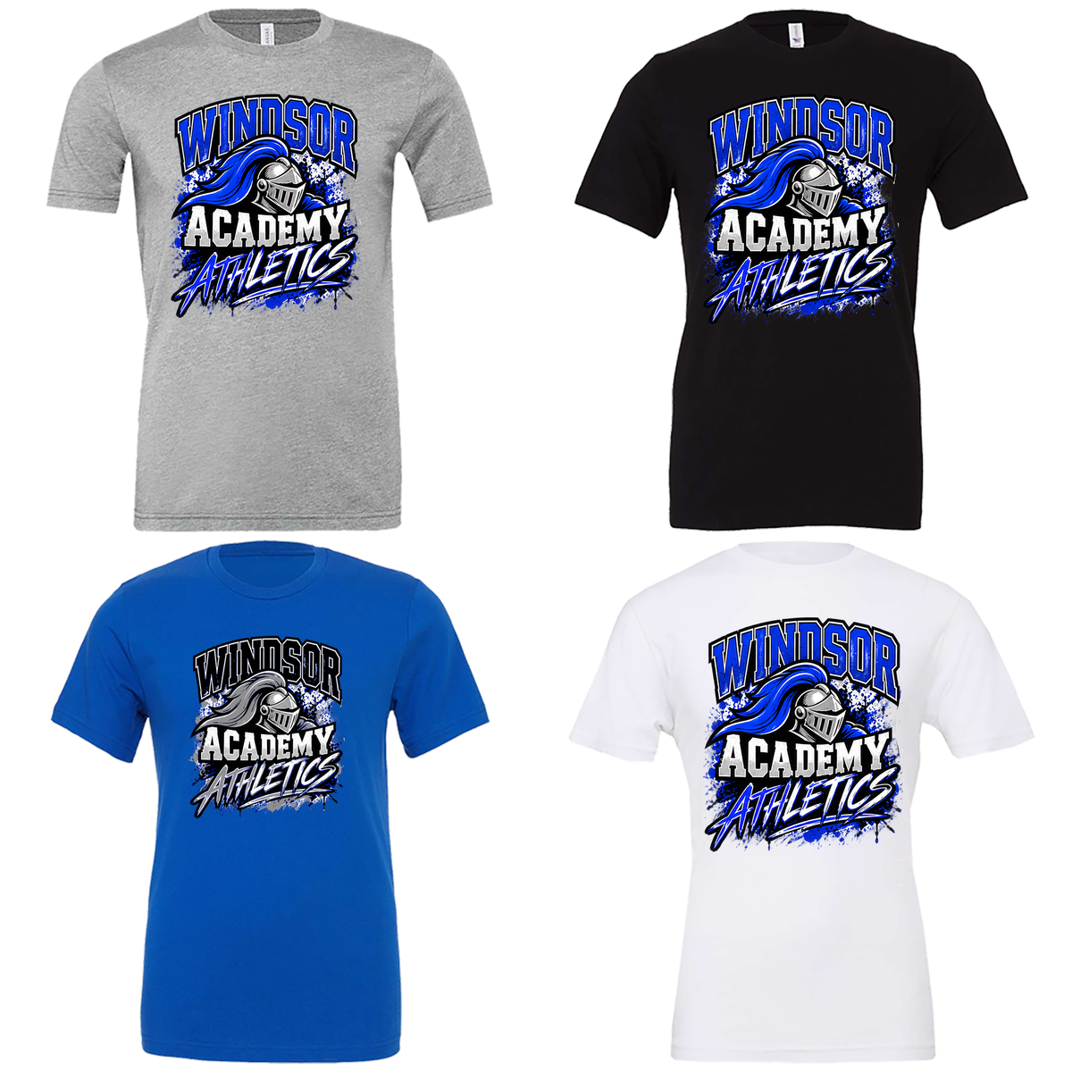 Windsor - Windsor Knight Academy Athletics Splatter (Tee/Drifit/Sweatshirt/Hoodie)