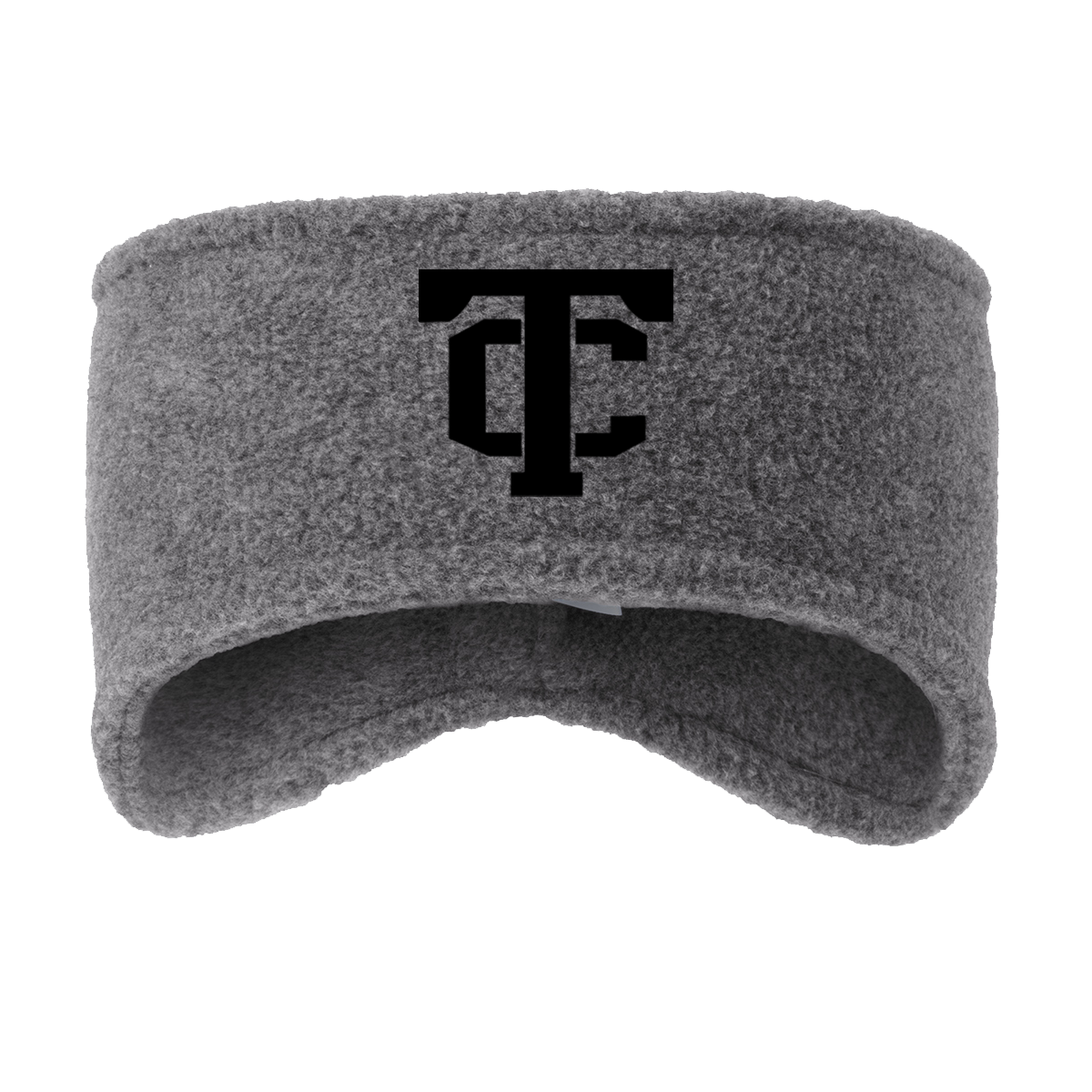 •Twiggs County - TC (Black) - Stretch Fleece Headband (C910)