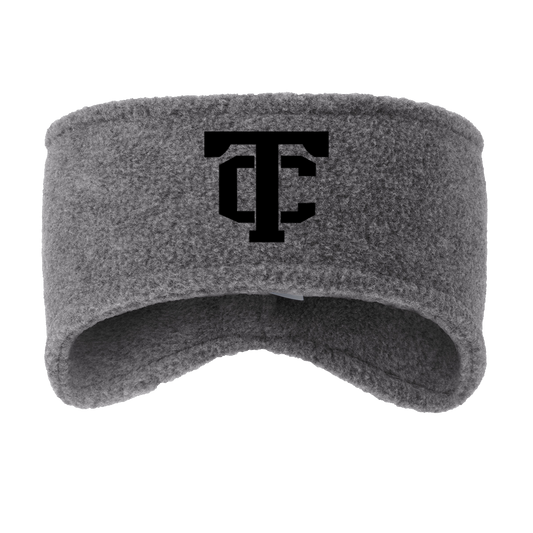 •Twiggs County - TC (Black) - Stretch Fleece Headband (C910)