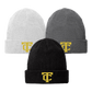 •Twiggs County - TC (Gold) - Chunky Knit Beanie (C958)