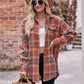 Mandy Plaid Dropped Shoulder Longline Shirt